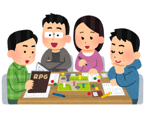 TRPGを遊ぶ人